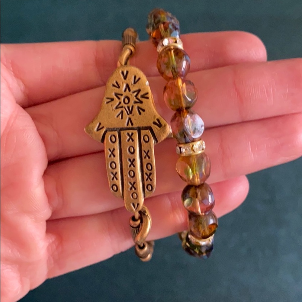 Two Alex & Ani Bangles!